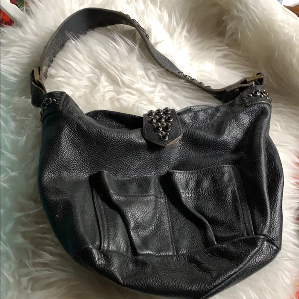 EUC Tylie Malibu Leather Purse with Gems